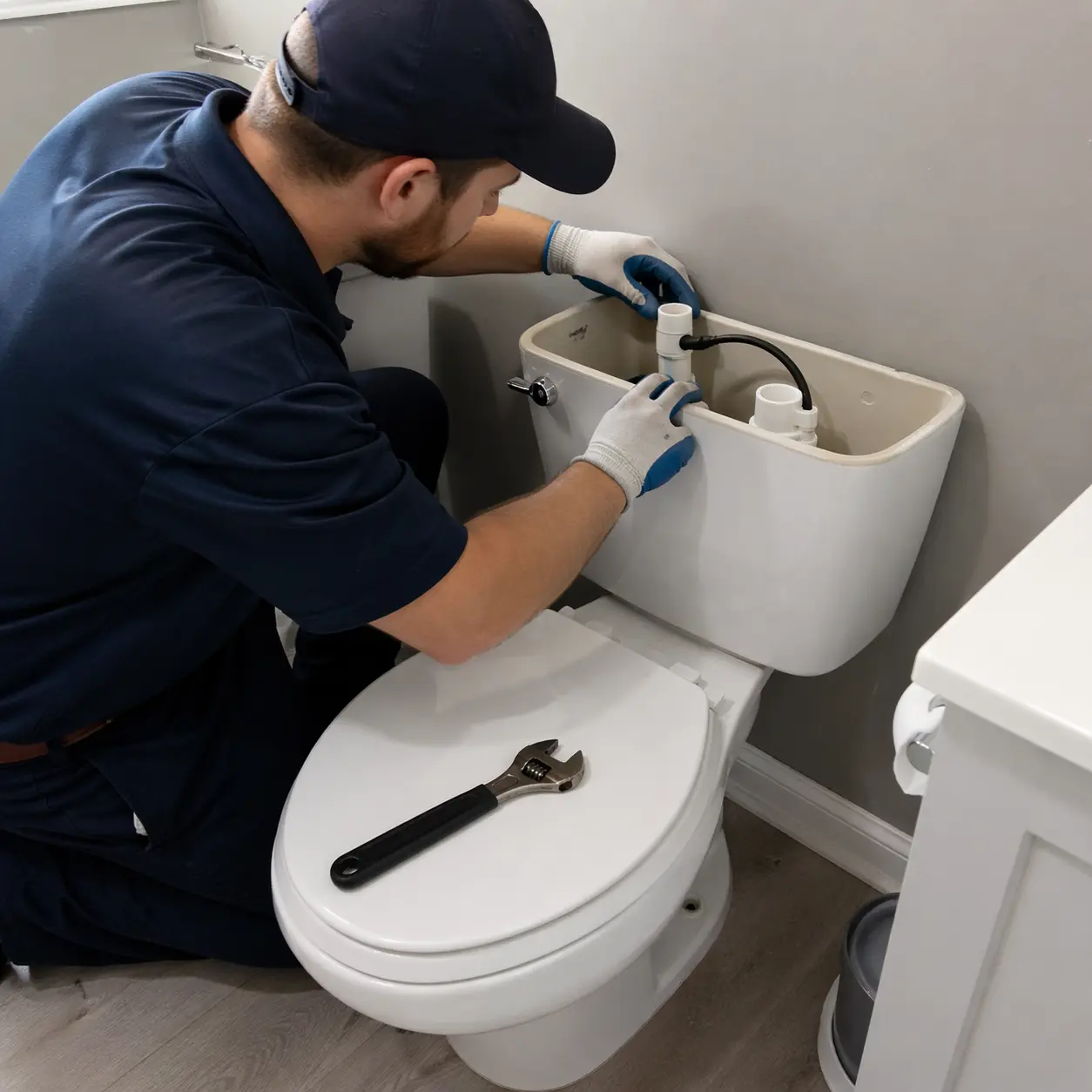 Toilet repair service Kingsville