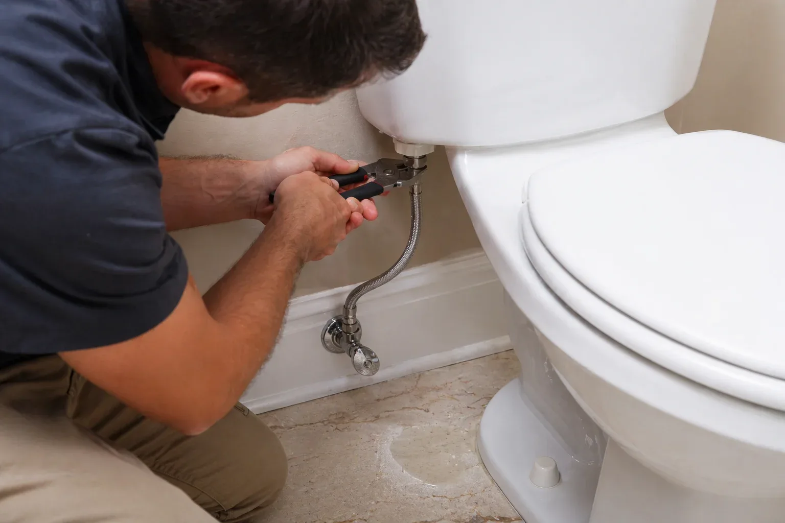 Leaking running toilet repair Kingsville BC